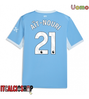 Manchester City Rayan Ait-Nouri #21 Prima Maglia 2026-27 Manica Corta